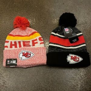 NWT Kansas City Chiefs Winter Hats